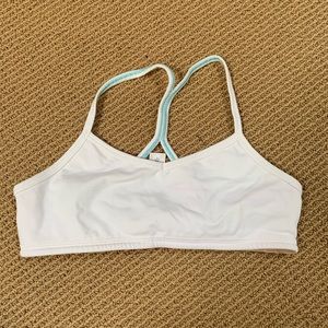 White Ivivva sports bra